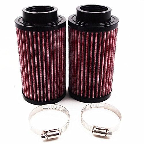 Saihisday Air Filter 26mm for Yamaha Banshee YFZ 350 Air Pod Filter (Pack of 2)
