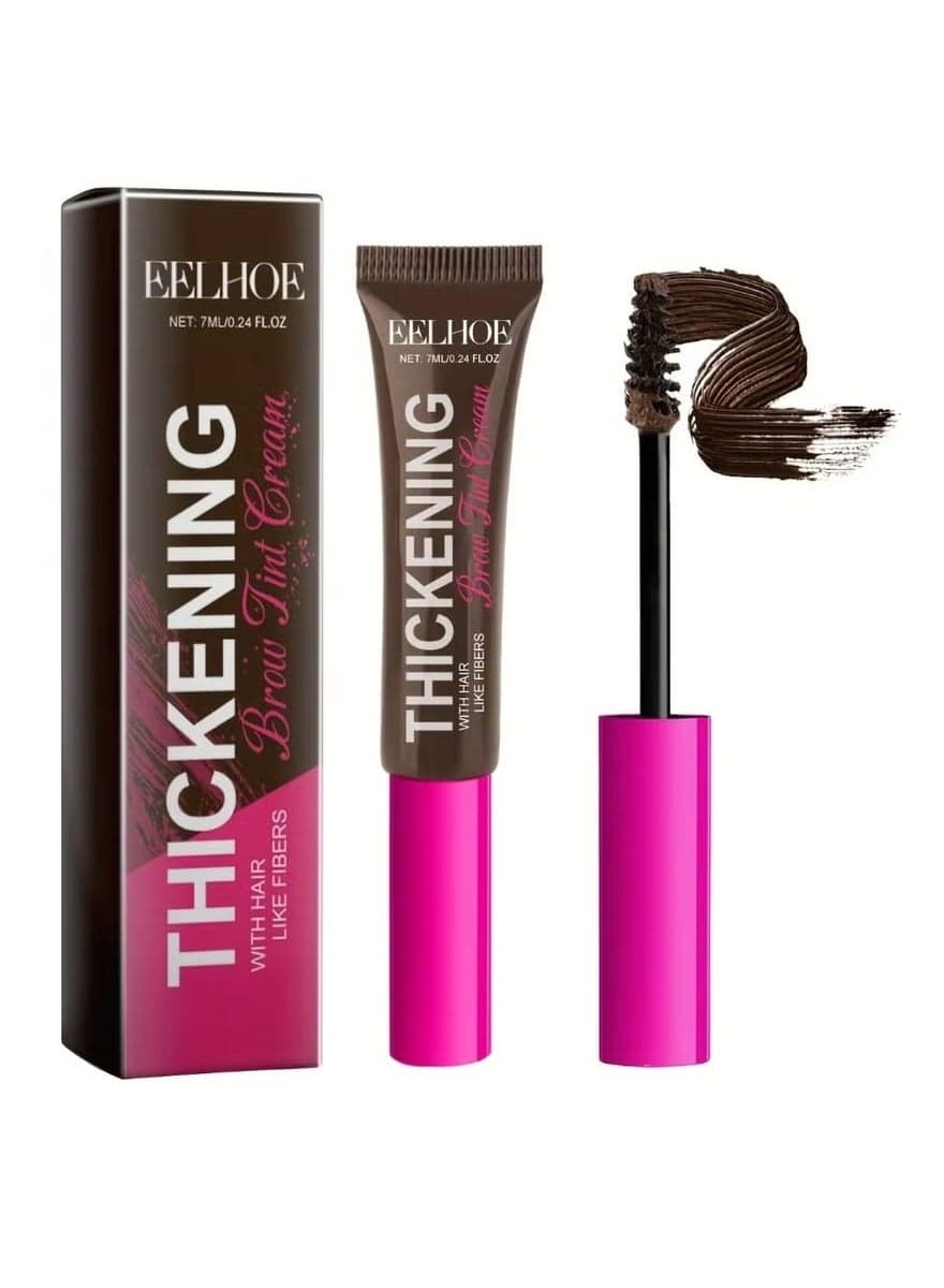 EELHOE Fiber Brow Dye Series, Natural Makeup, Color, Water Resistance And Stereoscopic Eyebrow Makeup