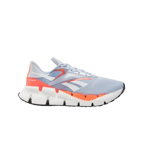 Reebok Men's Floatzig 1 Running Shoes, Pale Blue/Footwear White/Orange Flare, Men's Size 12