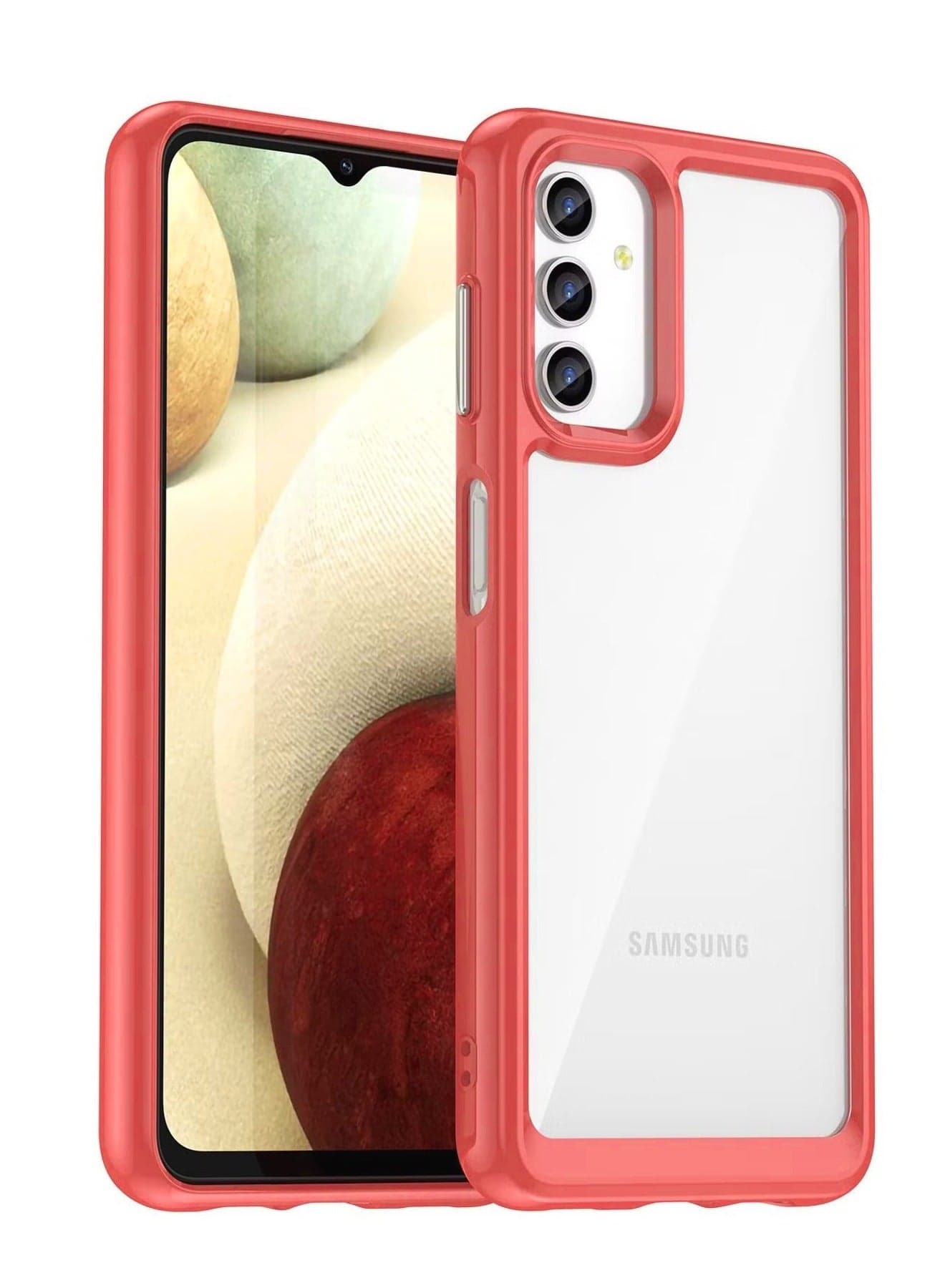 Samsung Galaxy A13 5G/A13 4G Case Cover Shockproof Protection Acrylic Soft Anti-Scratch Anti Fingerprint Comfortable Touch Phone Back Cover for Samsung Galaxy A13