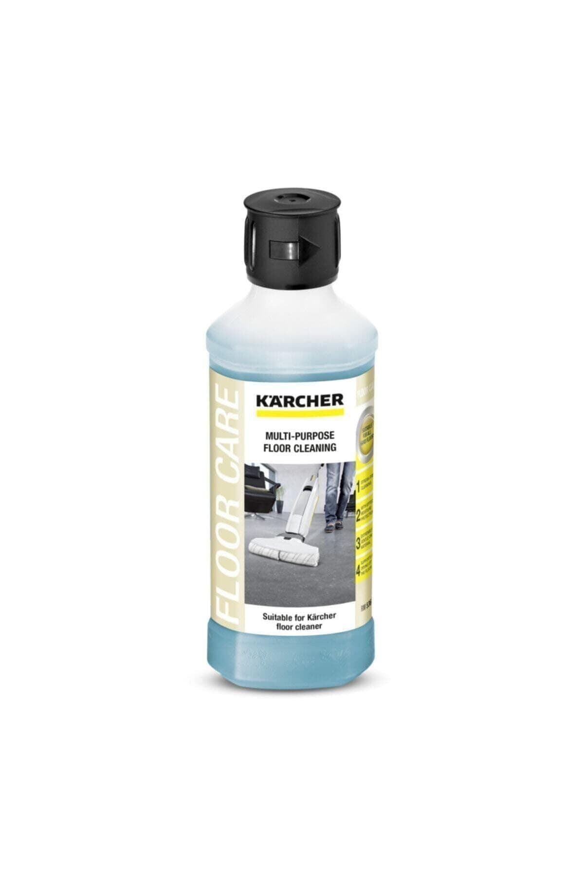 Krcher Floor Cleaner Concentrate for All Hard Floors Universal Multi Purpose Floor Soap Designed for Karcher Electric Hard Floor Cleaners FC 3 FC 5 and FC 7 StreakFree 169 oz