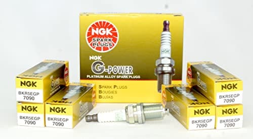 NGK 7090 GPower Platinum Spark Plugs BKR5EGP 6 PCSNEW