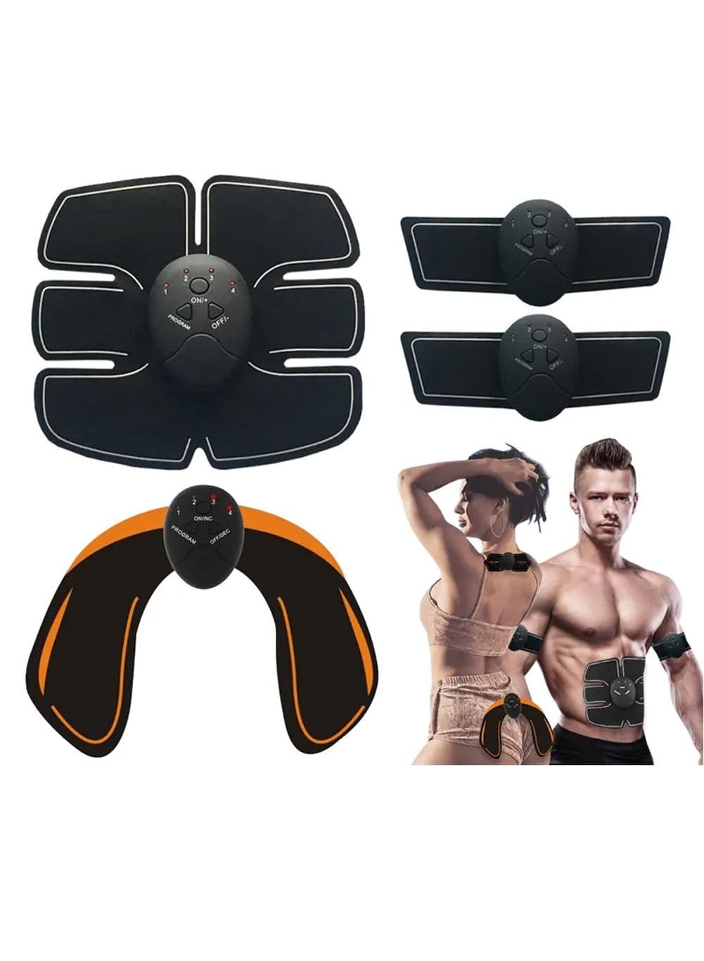 EMS Hips Trainer Electric Muscle Stimulator Wireless Buttocks Abdominal ABS Stimulator Fitness Body Slimming Massager