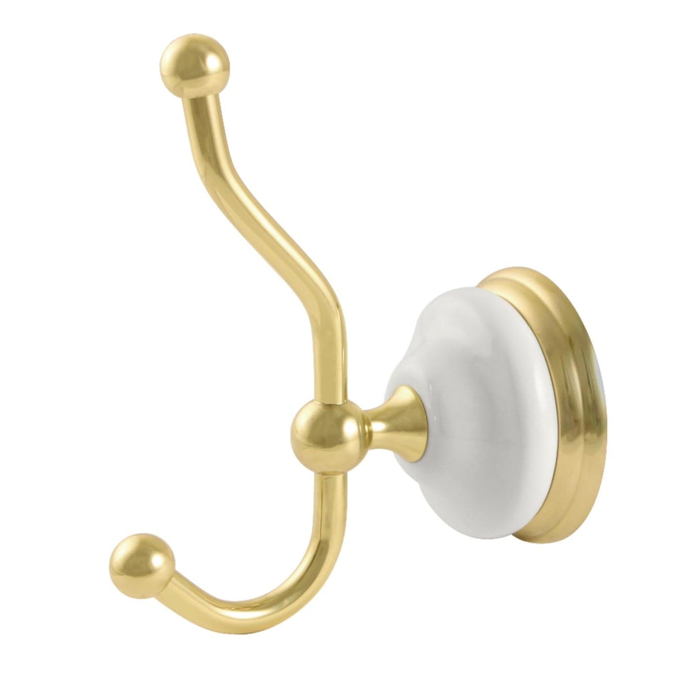 Kingston Brass BA1117PB Victorian Robe Hook Polished Brass458 Length