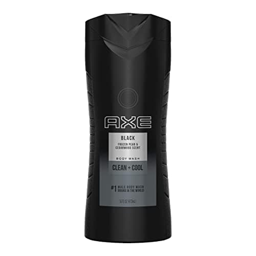 AXE Body Wash 12h Refreshing Scent Cleanser Black Frozen Pear and Cedarwood Mens Body Wash with 100 percent PlantBased Moisturizers 16 oz