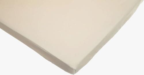 American Baby Company Knit Fitted Pack N Play Playard Sheet Made with Organic Cotton, Natural Color, Soft Breathable, for Boys and Girls