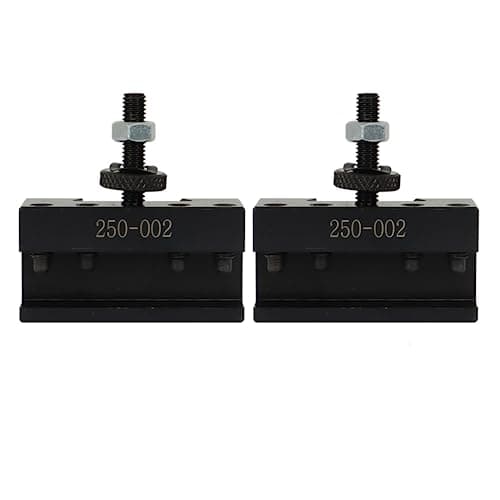 findmall 2Pcs OXA Quick Change Turning and Facing Tool Post Holder 250-002 Tool Holder