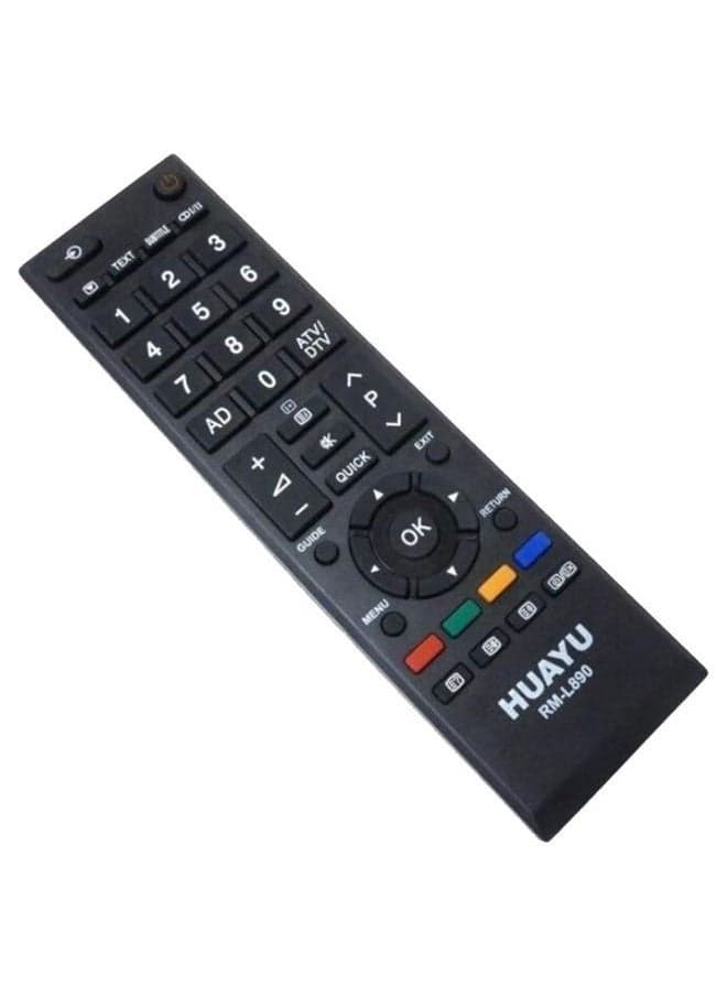 Remote Control For Toshiba TV Screen Black