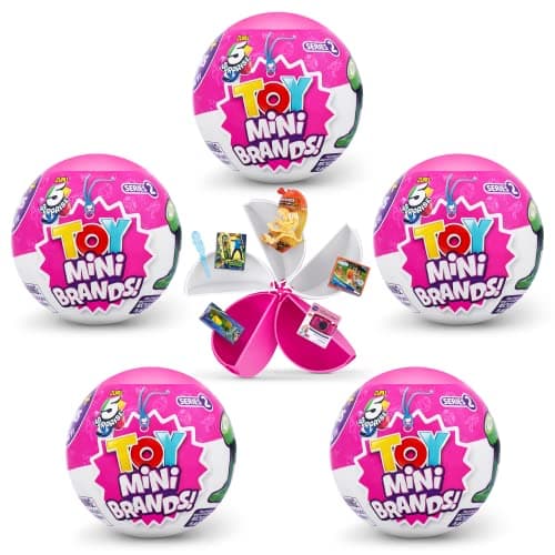 5 Surprise 77241B Toy Mini Brands Series 2 Wave 2 5 Pack Mystery Collectible Capsule for Ages 3