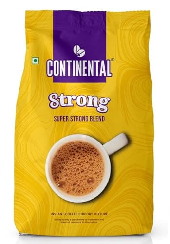 Continental Strong Instant Coffee Powder 1 Kg Bag Instant Coffee with Bold Flavor Rich Aroma Perfect for Espresso Cappuccino and Black Coffee Lovers Makes Up To 1000 Cups