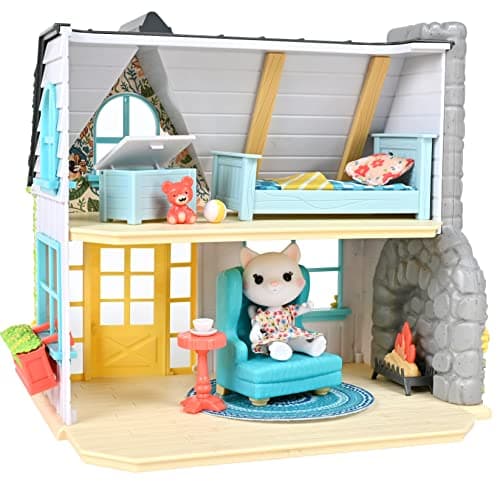 Honey Bee Acres 11 Tall Sunflower Cottage Doll Playset 17 PiecesWhite