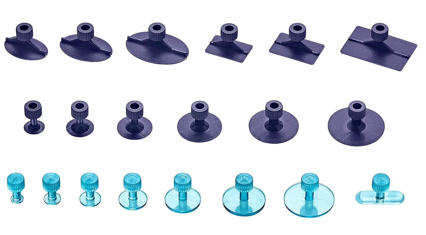 kauplus Dent Removal Puller Tabs Paintless Dent Repair Tools Glue Pulling Tabs 20pcs x 2 Pack
