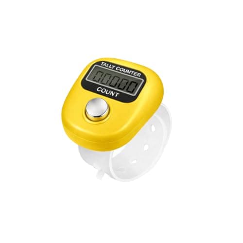 Gladiadora® Digital Finger Counter for Chanting Jap and Multi use Finger Counter Different Use- for naam jaap -Mantra Jap - Multicolor (Pack of-1)