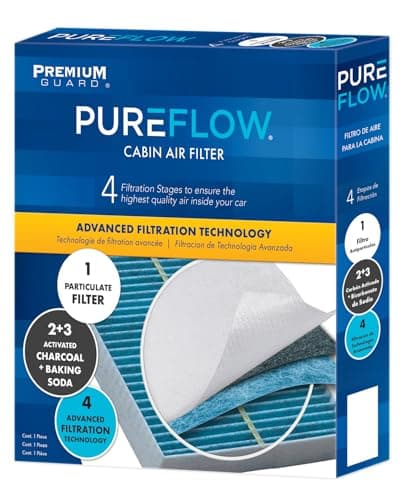 PureFlow Cabin Air Filter PC99244X | Fits 2019-2025 BMW X5, X7, X6, M850i xDrive, 2020-2025 M8, 2024-2025 INEOS Grenadier, 2020-2025 BMW M850i xDrive Gran Coupe, 2023-2025 XM