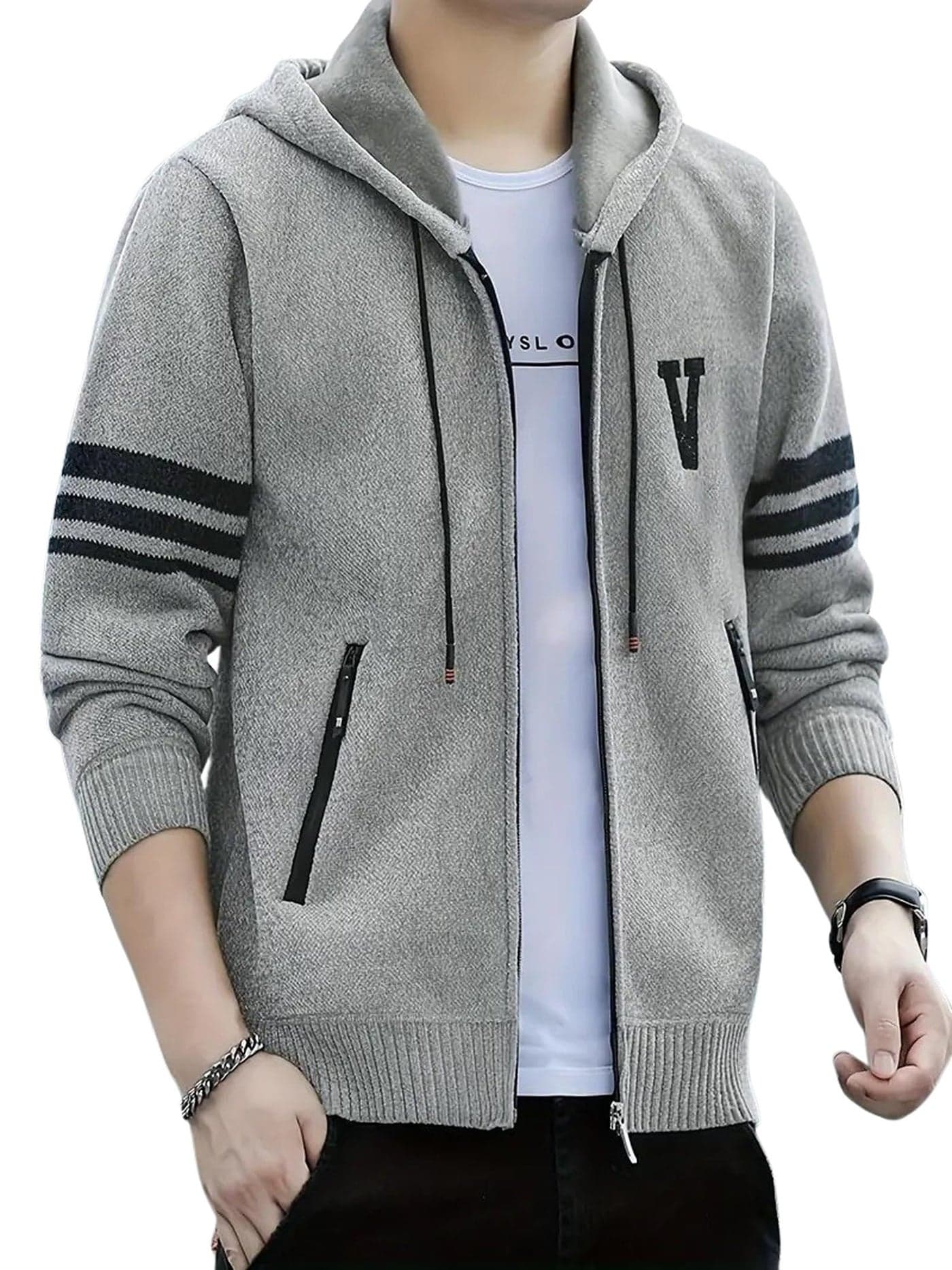 Lymio Jackets || Jacket for men || Lightweight Outwear Jacket (J-18-Grey-XL)