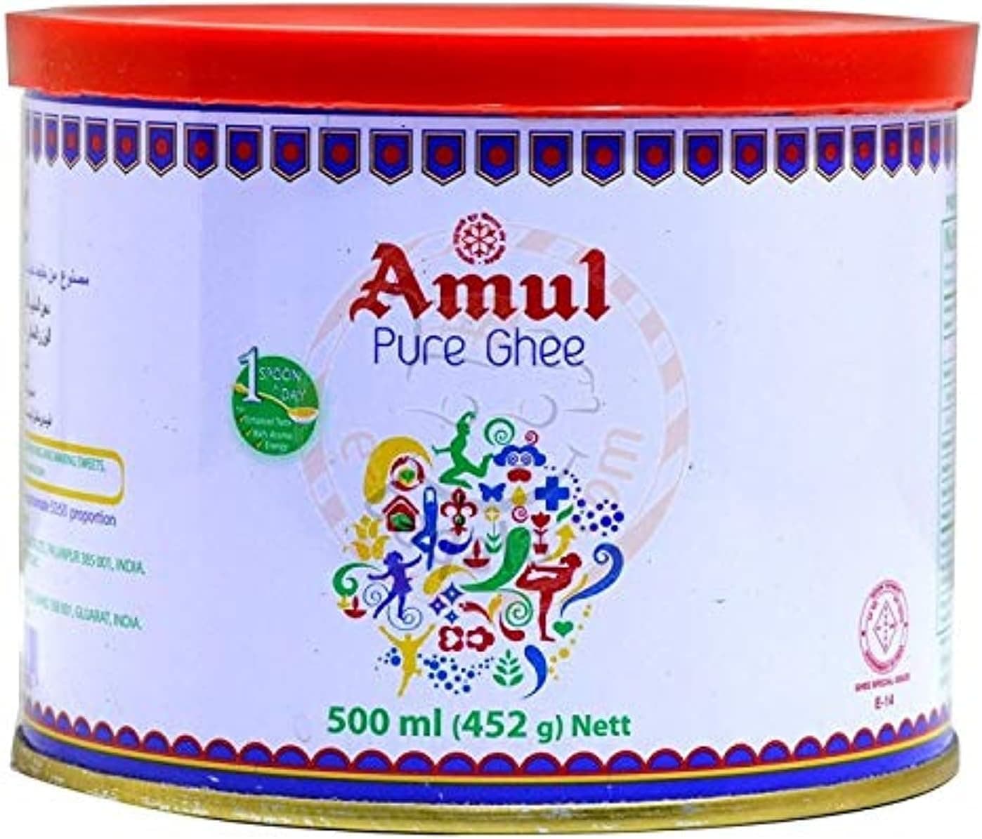 Amul Pure Ghee - 500 ml Tin