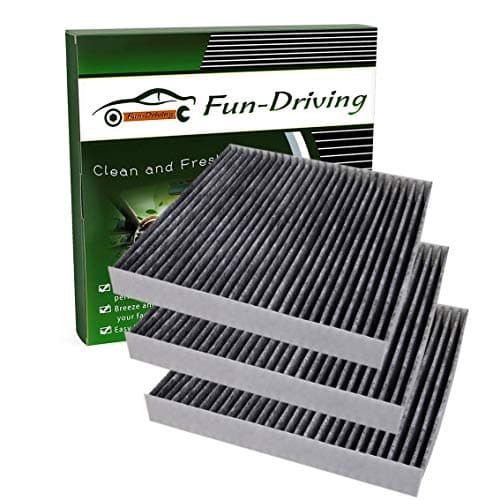 FUN-DRIVING 3 Pack FD157 Cabin Air Filter for AVALON/CAMRY/COROLLA/PRIUS/PRIUS PRIME/RAV4,ES350/RX350/RX350L/RX450H/RX450HL,CX-9,Replace 87139-0E040/TK48-61-J6X