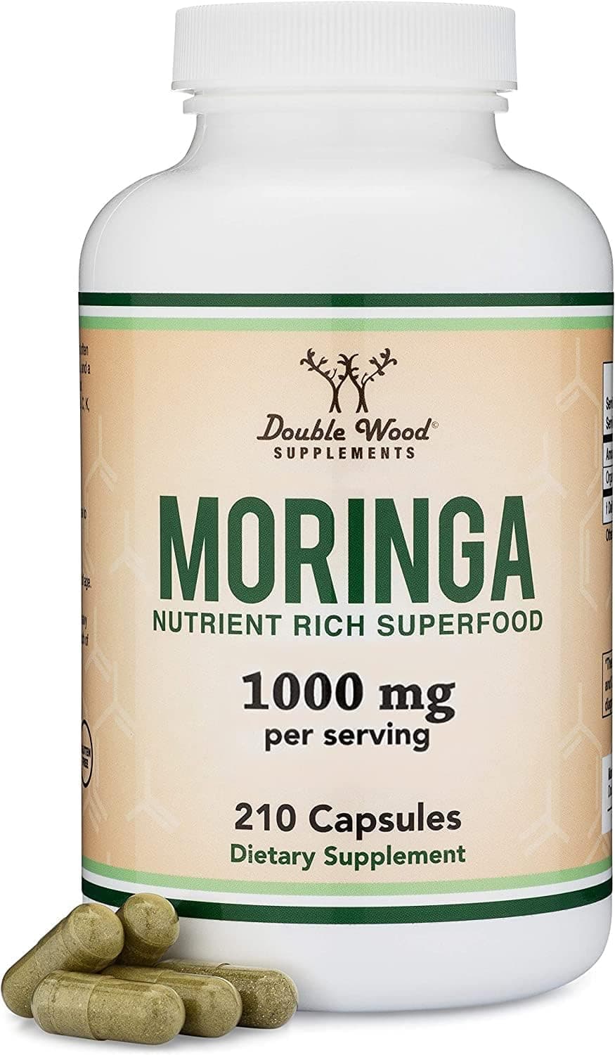 Lactation Supplement for Increased Breast Milk Moringa Vegan Superfood for Breastfeeding Lactation Support More Effective Than Lactation Cookies for Breast Milk Supply Boost by Double Wood