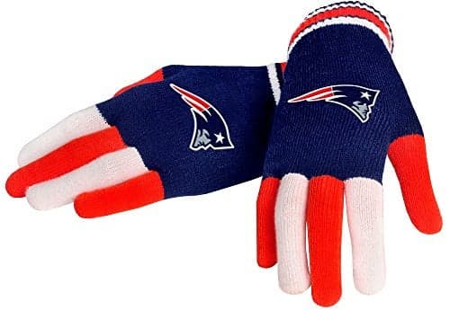 FOCO New England Patriots Multi Color Team Knit Glove