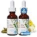 Baraka Dry Nose Nasal Oil Hydrating Nose Moisturizer for Dry Nasal Passages Organic Essential Oils Cardamom Everlast German Roman Chamomile in Sesame Oil Base 2Pack 1oz Dropper Bottle