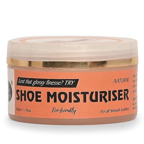Shoe Mistri Shoe Moisturiser Cream - Suitable for Soft Leathers (Natural)