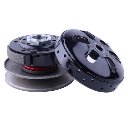 Glixal High Performance Racing Clutch Assy with Clutch Bell for GY6 49cc 50cc 139QMA 139QMB Engine Scooter Moped ATV Go-Kart