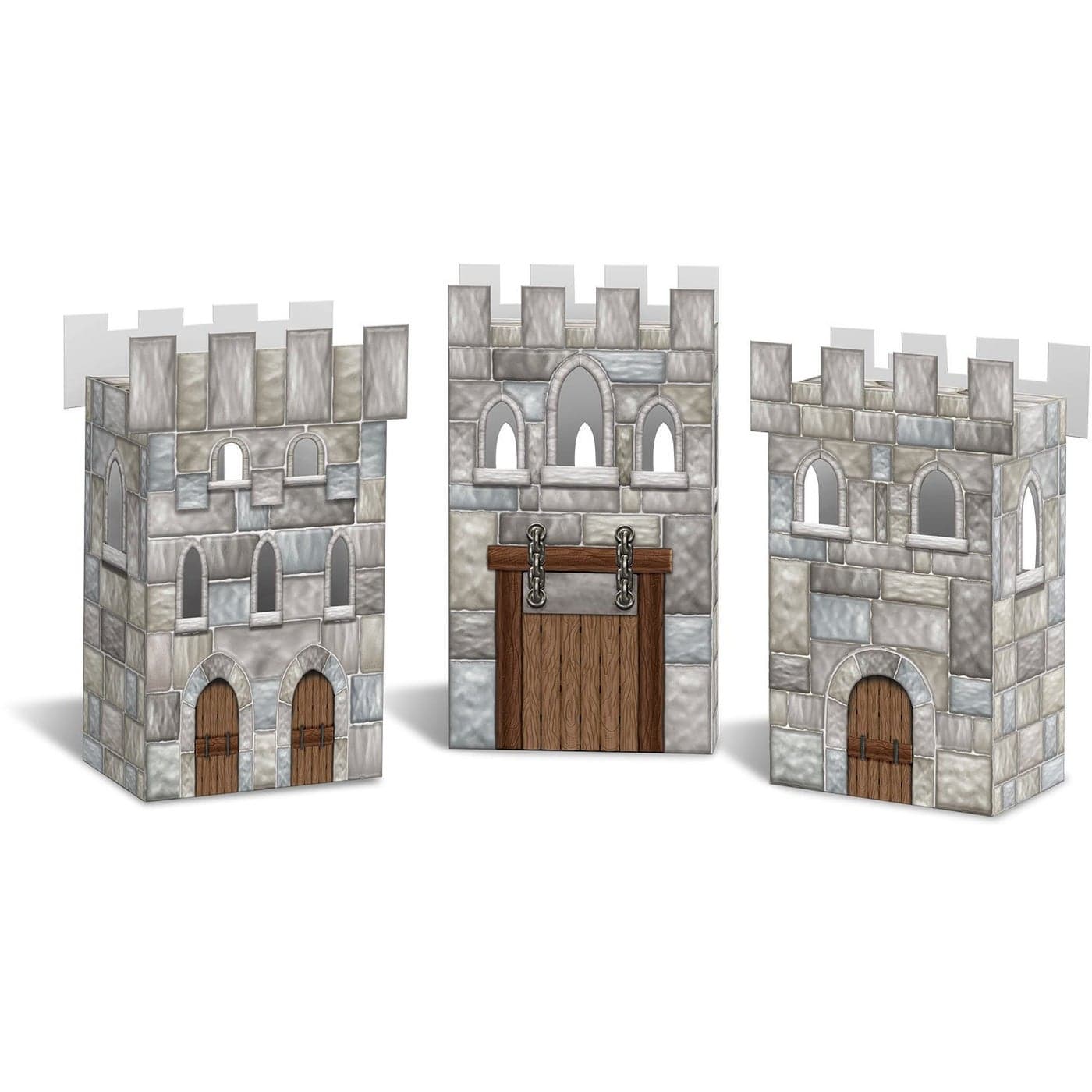Castle Shaped Favor Boxes Pack of 3