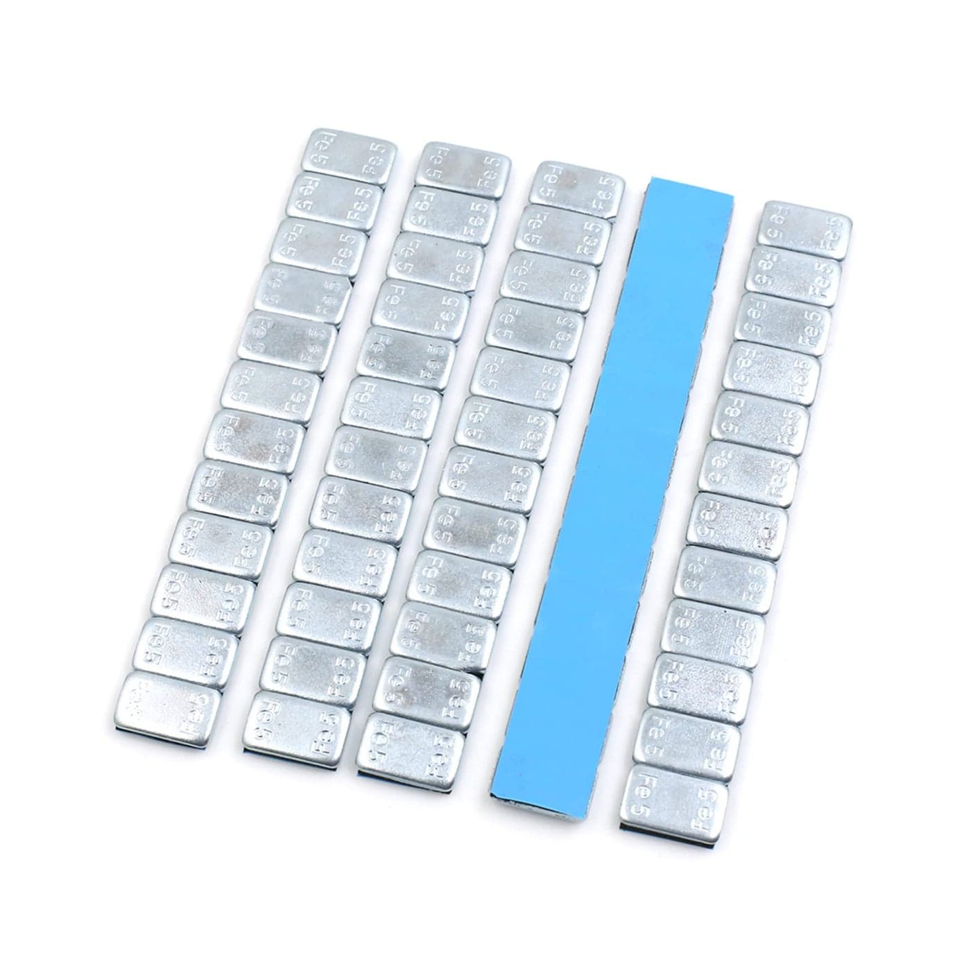 F FIERCE CYCLE 21oz Self Adhesive Wheel Balance Weights Strips for Motorcycle 140 x 19mm 5pcs