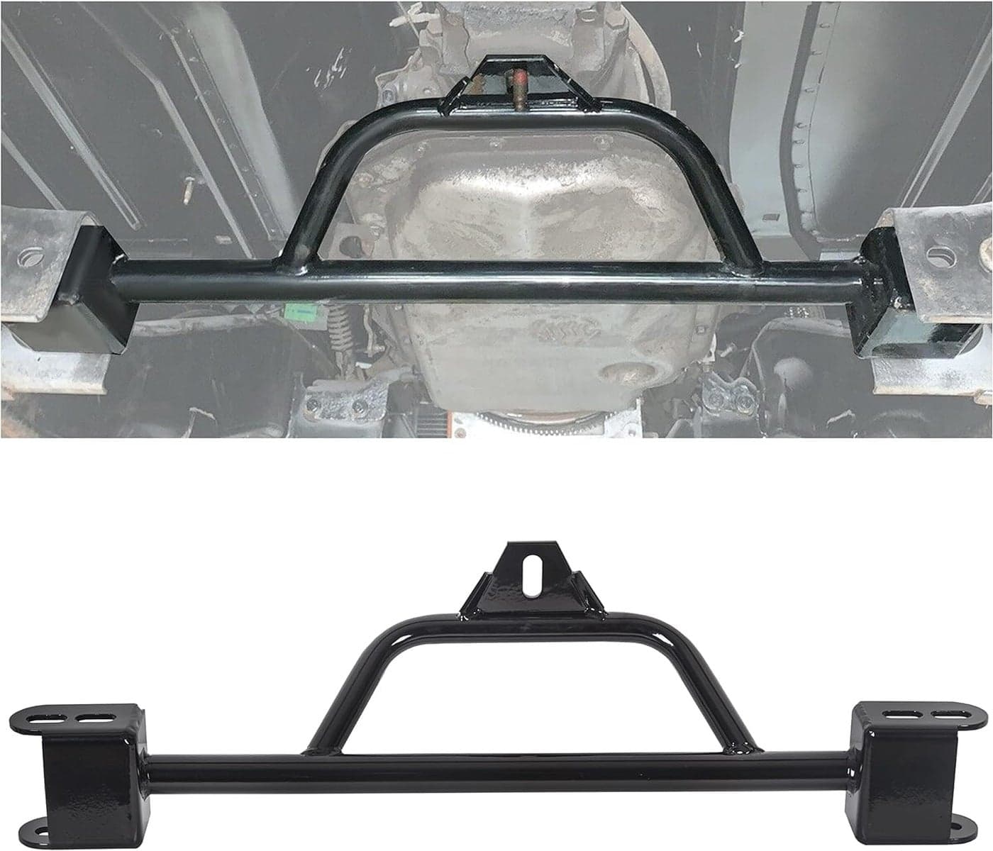 ECOTRIC 4L60E to 4L80E Transmission Crossmember for 2000-2013 Chevrolet Silverado/GMC Sierra 2WD