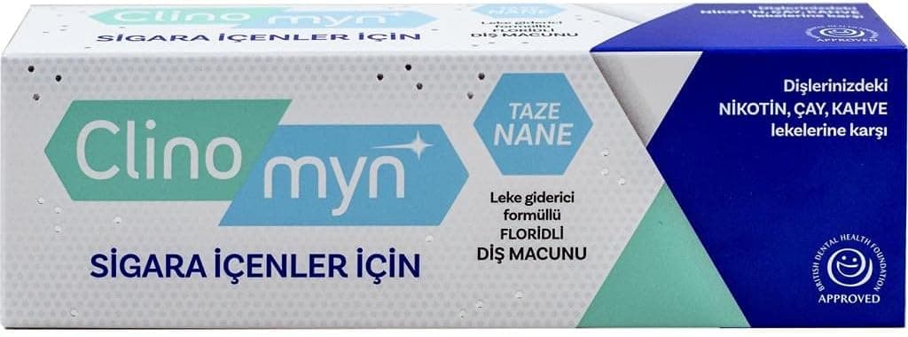 Clinomyn Original Toothpaste For Smokers Removes and Prevent Nicotin Stain 75 ml