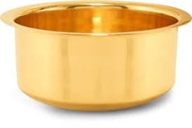SHIV HOME WORLD Brass Tope 500 Mililiters Silver NO9