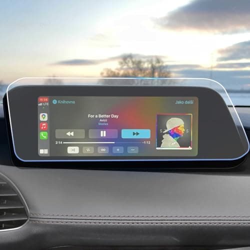 TTCR-II Compatible with MAZDA3 Screen Protector 2019-2024 2025 2026 and for Mazda CX-30 Screen Protector 2020-2024 2025 2026, for Mazda 3 and CX-30 Touchscreen Film 8.8 Inch