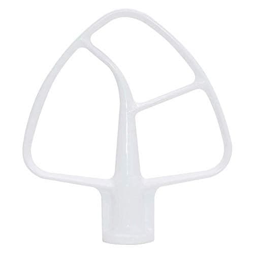 K45B Flat Beater for Kitchen-Aid Stand Mixer. Flex Edge Beater Paddle WPW10672617 Compatible with Whirlpool KSM45, KSM75, KSM88, KSM90, KSM100, KSM106, KSM110, KSM120, KSM150, KSM160, KSM180