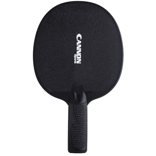 Cannon Sports Unbreakable Table Tennis Paddles - Waterproof & Weather Resistant Table Tennis Rackets for Indoor & Outdoor Use (Black)