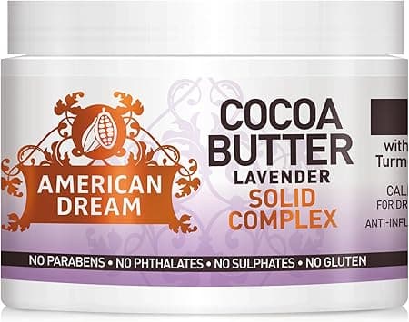 AMERICAN DREAM Lavender Cocoa Butter Solid Complex Infused with Lavender Oil and Vitamin E 56 ml