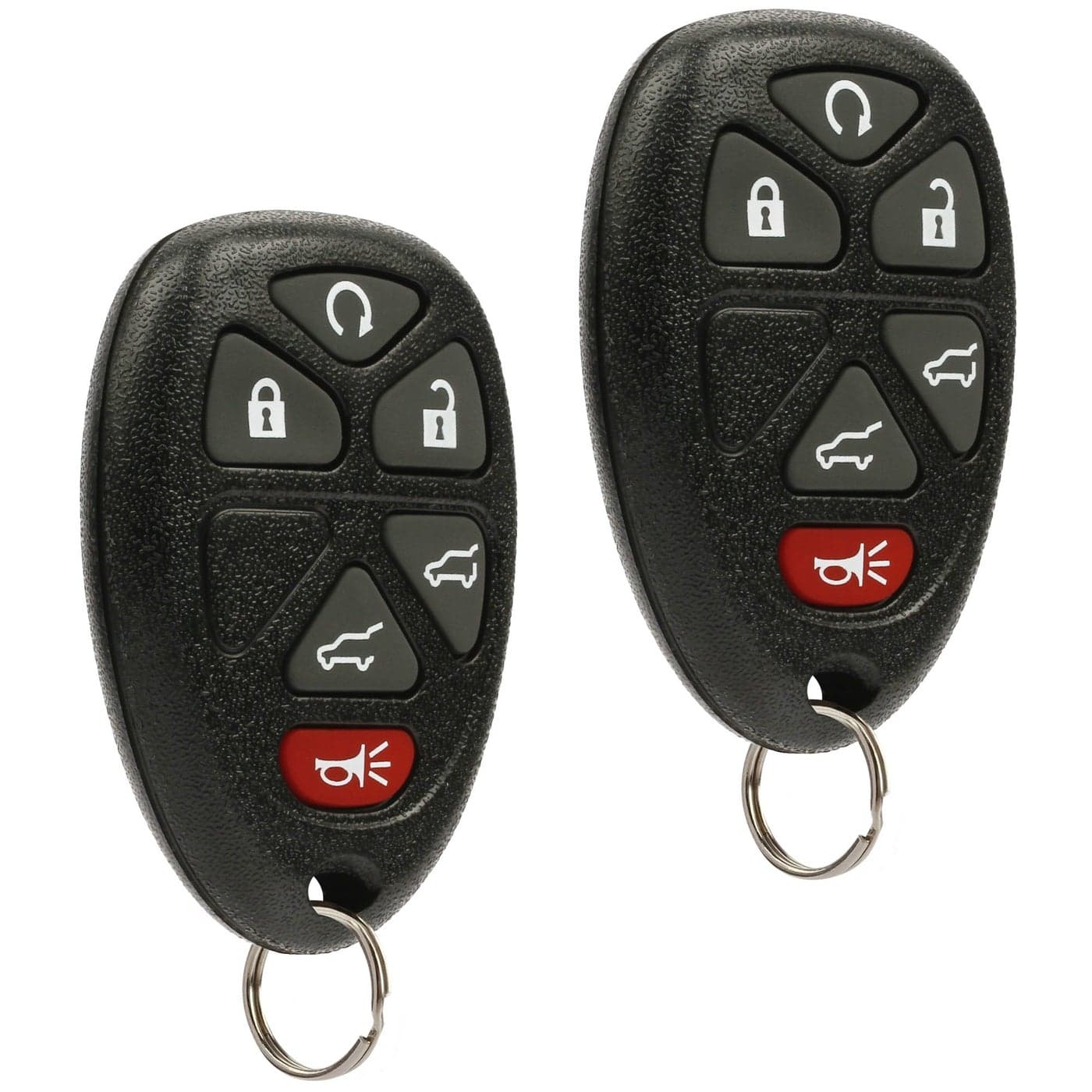 Car Key Fob Keyless Entry Remote fits 20072014 Chevy Tahoe Suburban 20072014 Cadillac Escalade 20072014 GMC Yukon fits Part 15913427 20869057 22756462 Set of 2