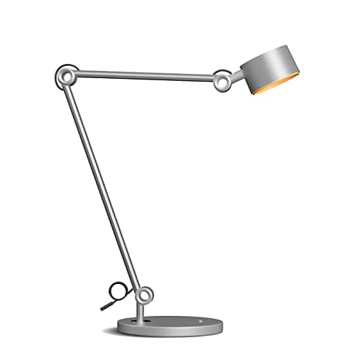Honeywell LED Desk Lamp, 01A Sunturalux Desk Light for Home Office, 4000K Dimmable Eye Caring Natural Light Architect Lamp with Metal Swing Arm Lamp for Desk Craft Reading