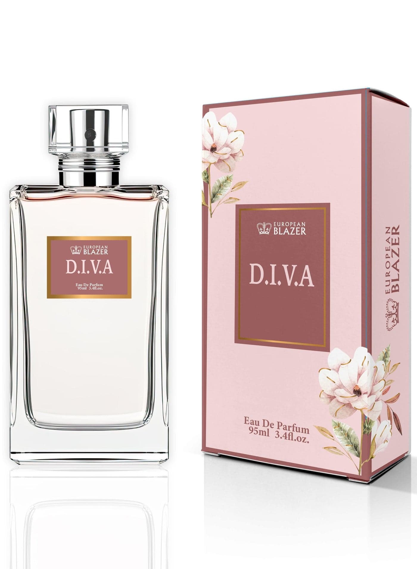 Women's Perfume D.I.V.A Eau de Parfum for Women – 95ml | Bold Fruity Floral Leather Perfume