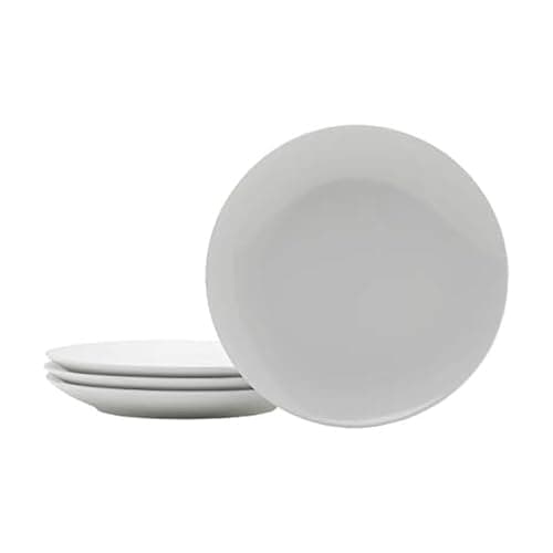Everyday White Coupe Set of 4 Salad Plates, 7.75 inch