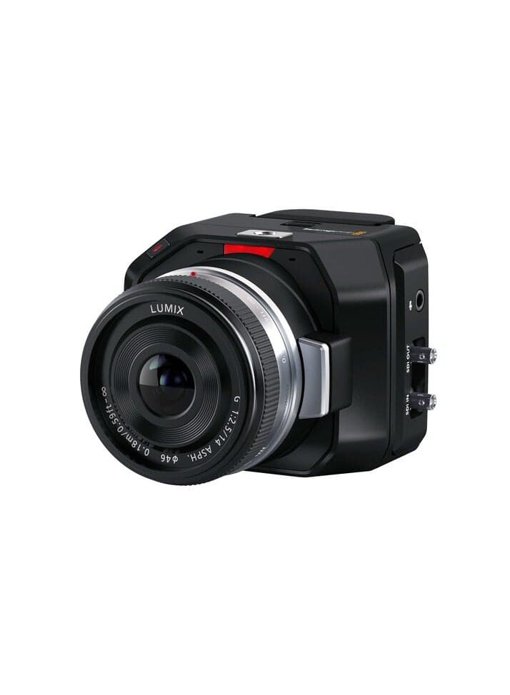 Blackmagic Micro Studio Camera 4K G2 | Compact 4K Live Production Camera with 12G-SDI, HDMI & Genlock