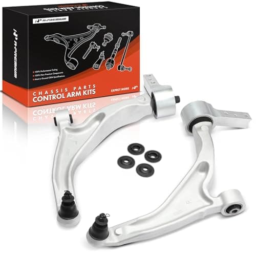 A-Premium 2 x Front Lower Control Arm Assembly, with Ball Joint & Bushing, Compatible with Honda Pilot 2009 2010 2011 2012 2013 2014 2015