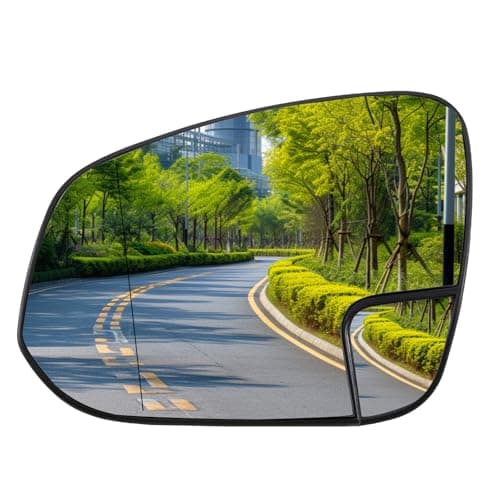 LOIYLLEN Driver Side Mirror Replacement for Toyota Hilux 2015 2016 2017 2018 2019 - Left Side Mirror Glass, Rear View Mirrors Glass with Power Heated