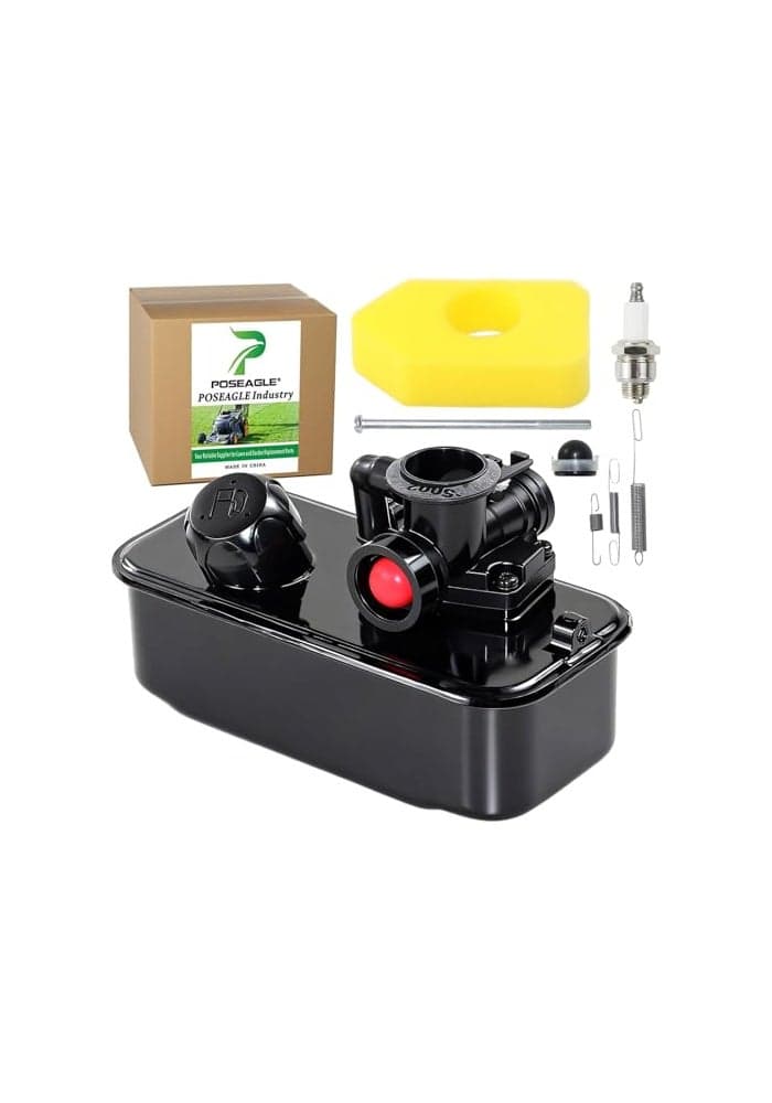 POSEAGLE 494406 Fuel Tank with 795477 Carburetor 795083 Diaphragm Kit 698369 Air Filter 691859 698719 Governor Spring Replaces 498809 795469 494775 499809 498811 794161 795473 495770 494407