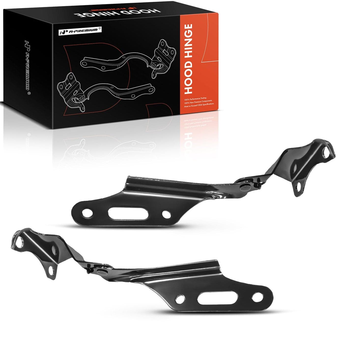 APremium Front Driver and Passenger Hood Hinges Compatible with Honda CRV CRV 20022006 Civic 20012005 Element 20032011 Hood Hinge for 60170S5A000ZZ HO1236109 60120S5A000ZZ HO1236110