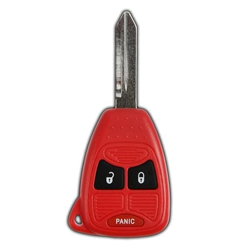 KeylessOption Key Fob for 2004 2005 2006 2007 2008 2009 2010 2011 2012 2013 2014 2015 2016 2017 Chrysler 300 Dodge Charger Jeep Cherokee Remote 3Button OHT692427AA Programming Guide Included