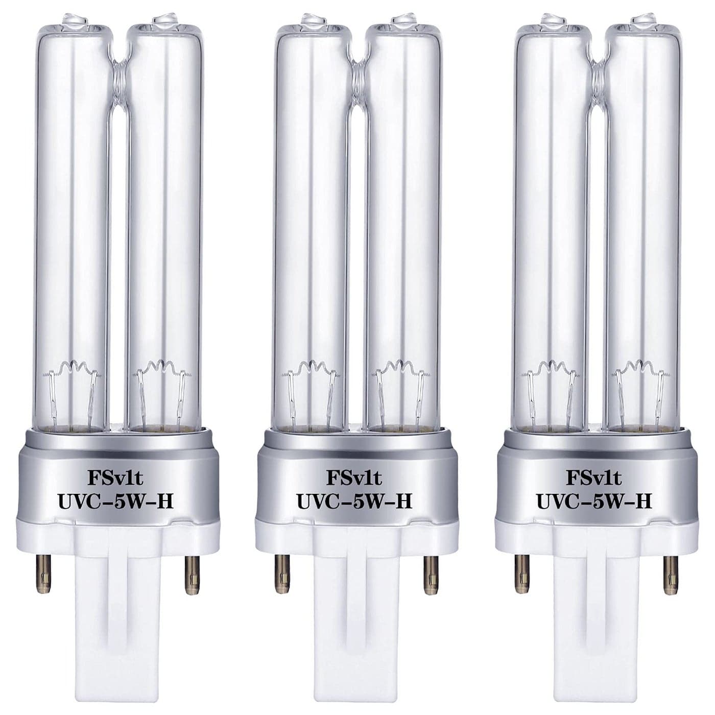 Kittmip LB4000 Bulb 3 Pieces Light Replacement 5 W Bulb Compatible with Germguardian LB4000 Air Purifier Models AC4300BPTCA AC4825 AC4850 AC4850PT AC4900 AC4900CA AC5300B AC5350B AC5350