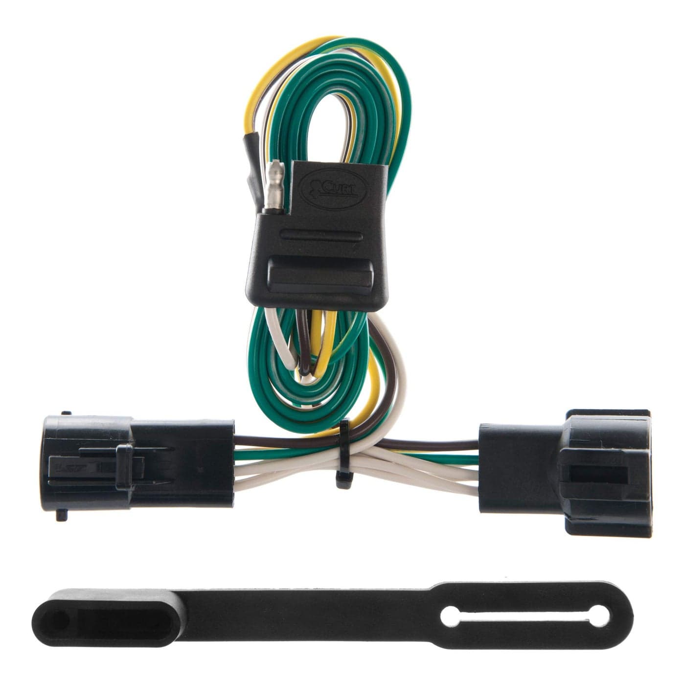 CURT 55314 VehicleSide Custom 4Pin Trailer Wiring Harness Fits Select Ford Ranger