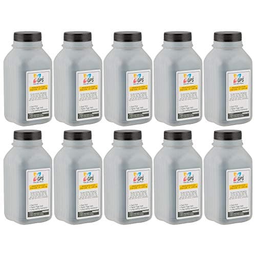 GPS Colour Your Dreams Premium Polyster 12A Toner Powder Refilling for HP 12A / FX9 / CRG-303 100gms Bottle(Pack of 10)