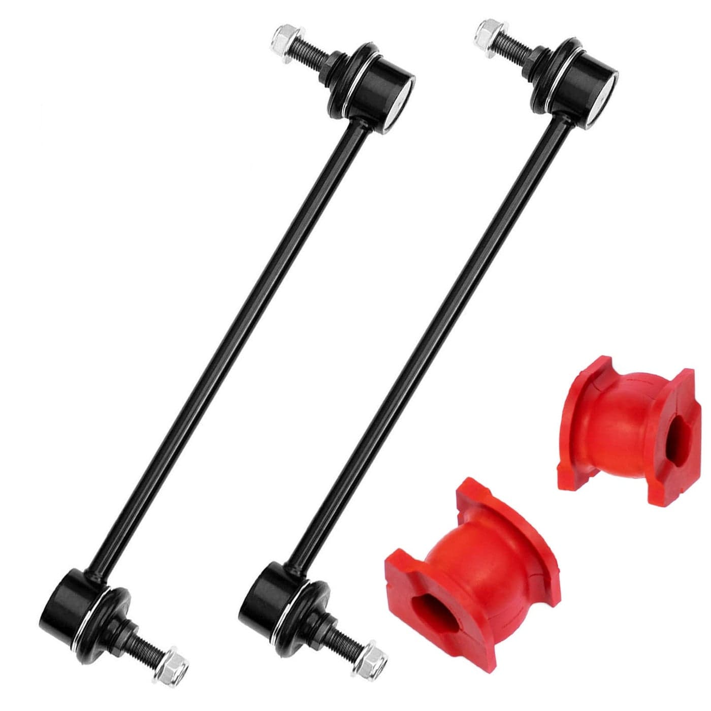 4PC Front Sway Bar Links Front Bushings FITS 20012013 Acura MDX 20032013 Honda Pilot K90349