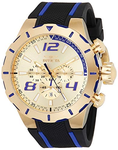Invicta Men's 20107 S1 Rally Analog Display Japanese Quartz Black Watch